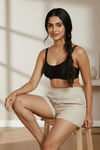 Zivame Miracle Double Layered Non Wired Full Coverage T-Shirt Bra - Jet Black — thumbnail 5